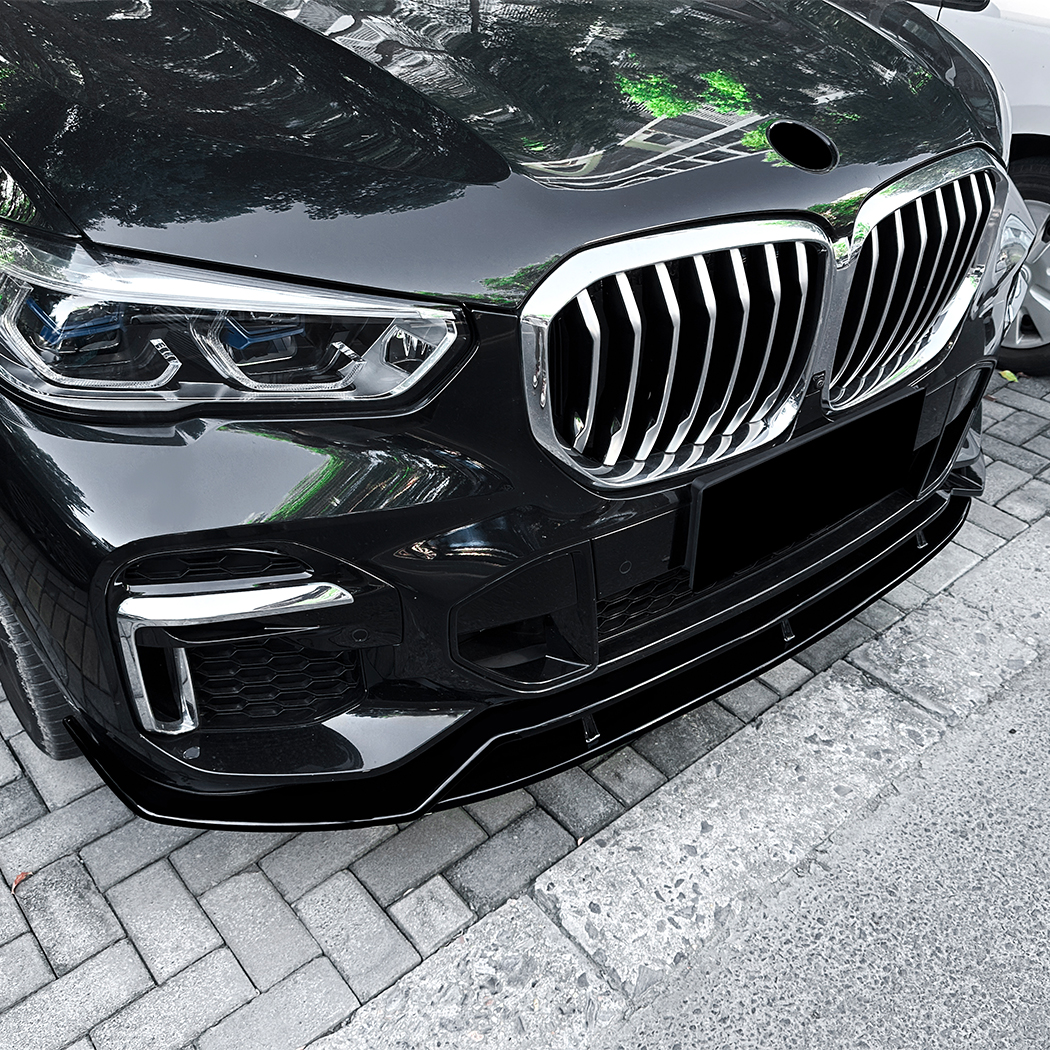 AMP-Z Front Bumper Lip Splitter For BMW X5 G05 Pre-Facelift M Sport 2019-2022
