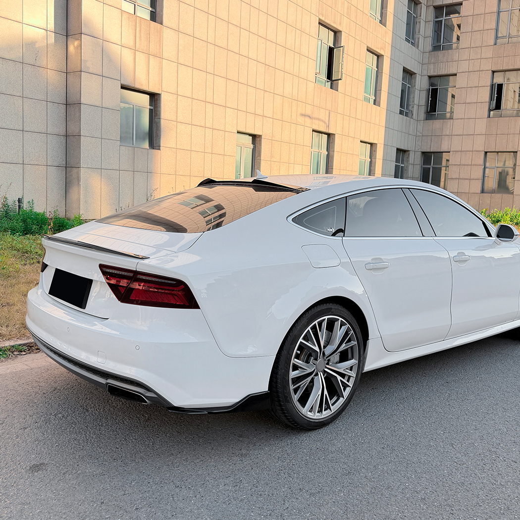 AMP-Z Rear Side Splitter Sticker For Audi A7 C7 Facelift 2015-2017