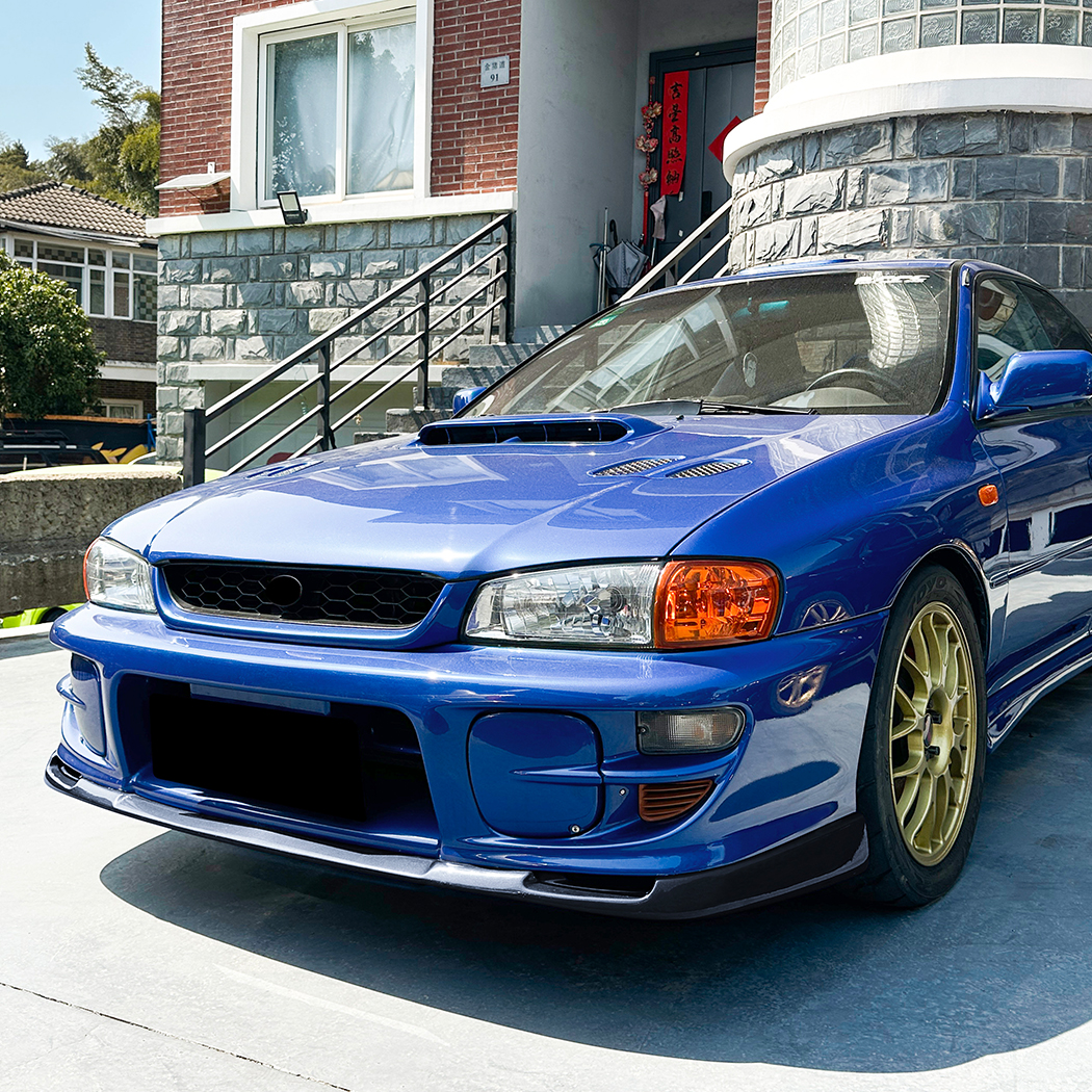 AMP-Z Front Bumper Lip Spiltter For Subaru Impreza WRX STI 1997-2001
