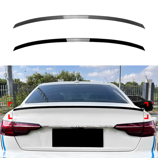 SPOILER TYPE SYNE TYPE SYNED AMP-Z لـ Audi A4 B9 2017-2024