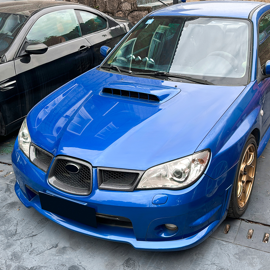 AMP-Z Front Bumper Grille Grill For Subaru Impreza WRX STI 2006-2007