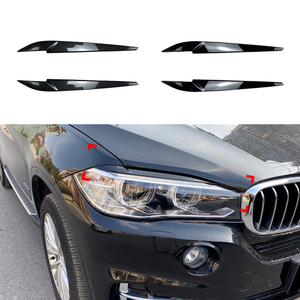 AMP-Z Headlight Eyebrows Eyelids Sticker For BMW X5 F15 X6 F16 2014-2018