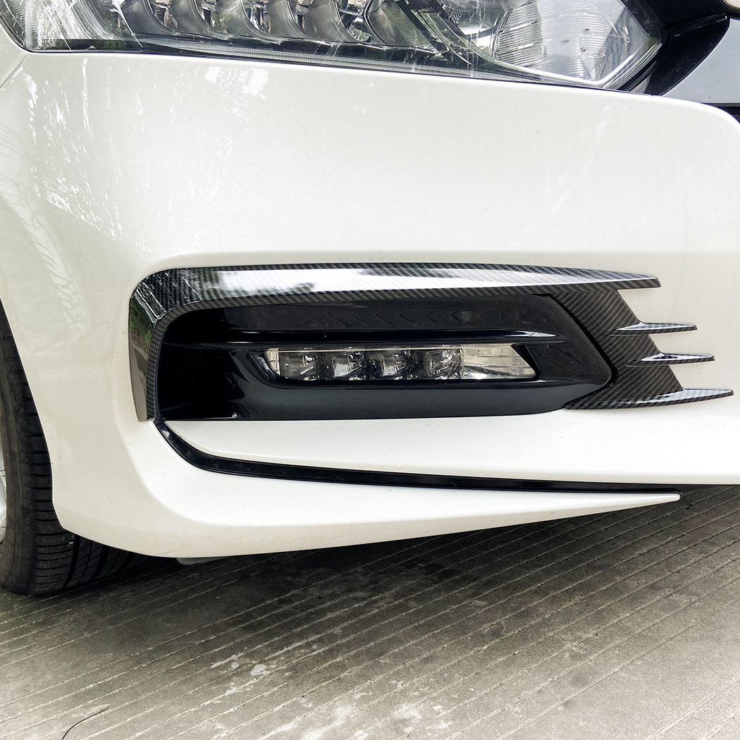 AMP-Z Front Bumper Fins Spoiler Canards For Honda Accord 2018+