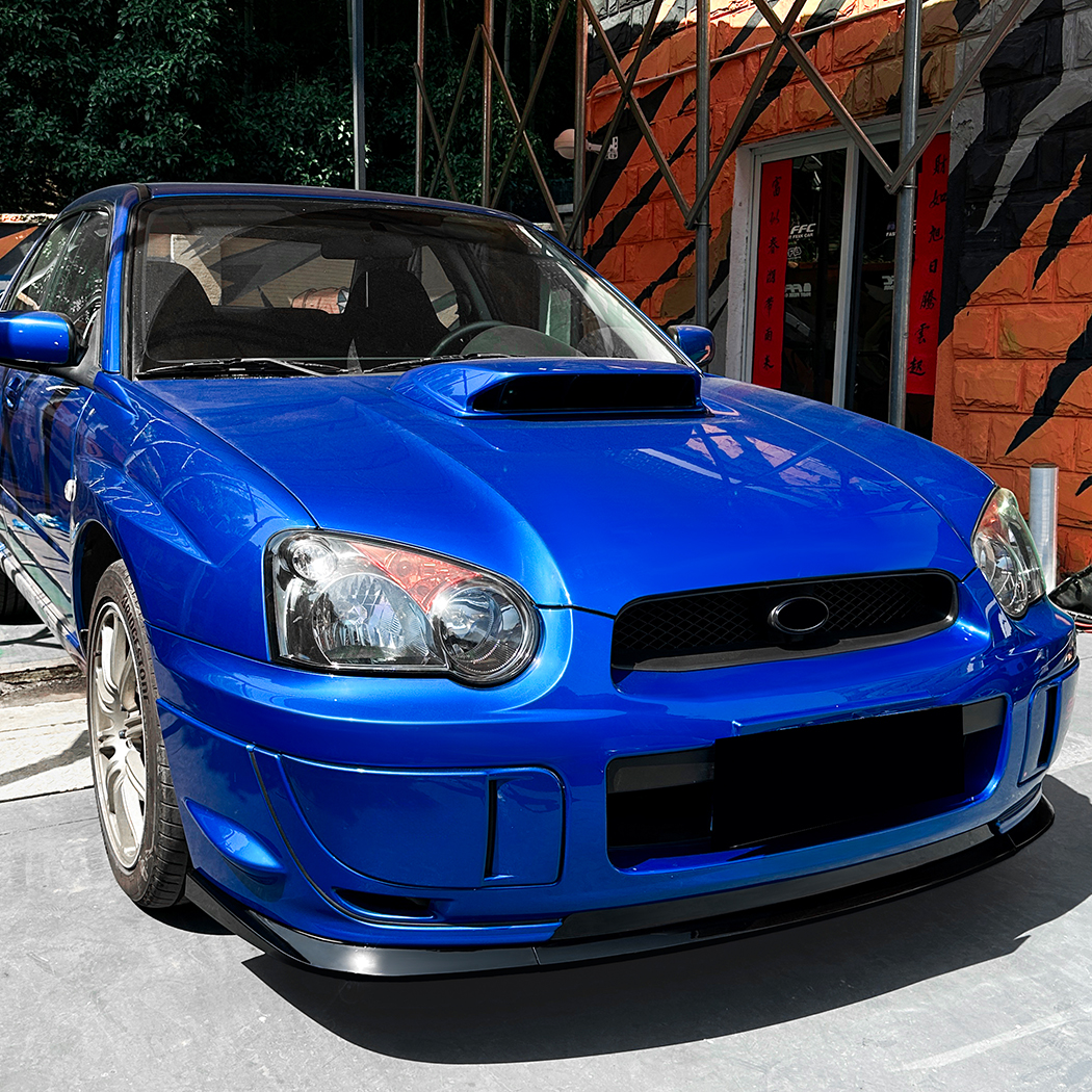 AMP-Z Front Bumper Lip Spiltter For Subaru Impreza WRX STI 2004-2005