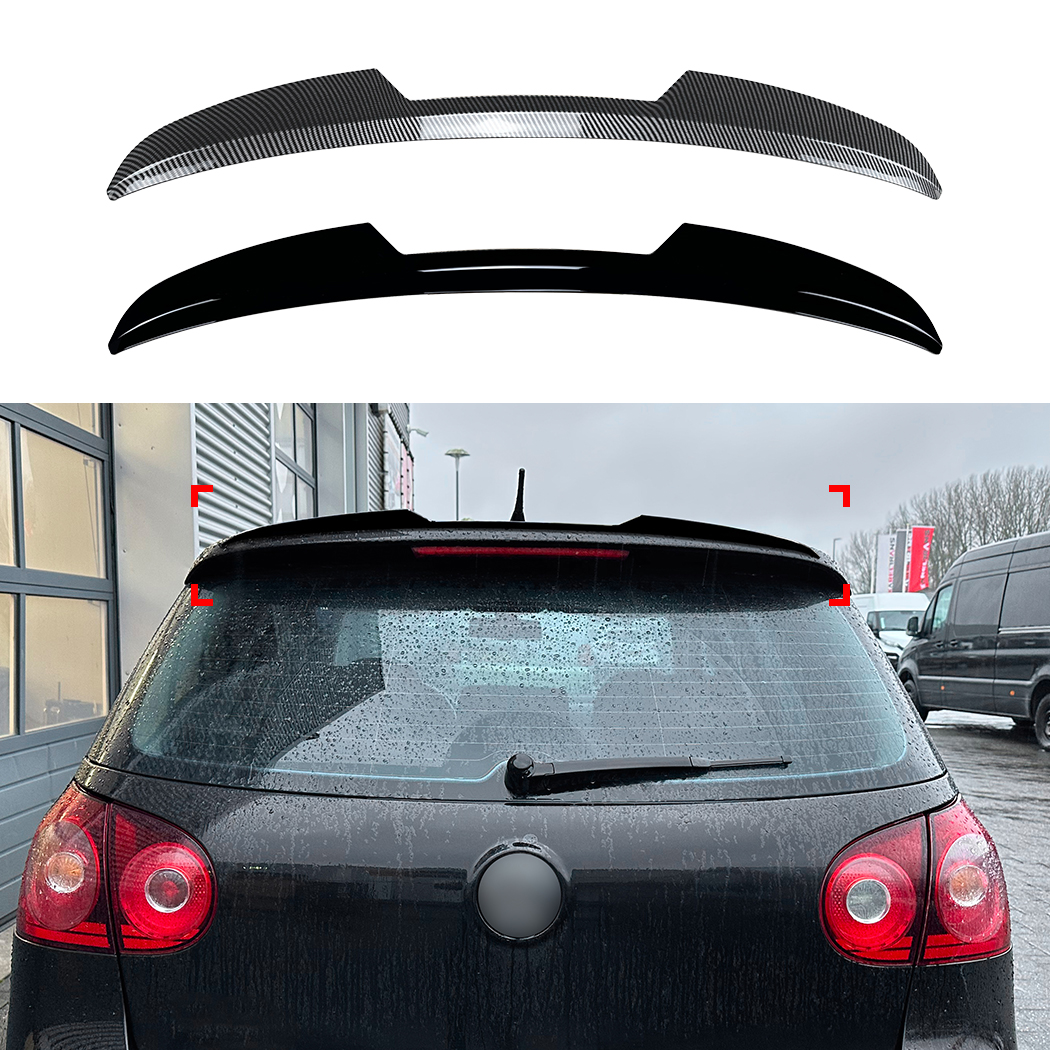 Volkswagen's Rear wing spoiler