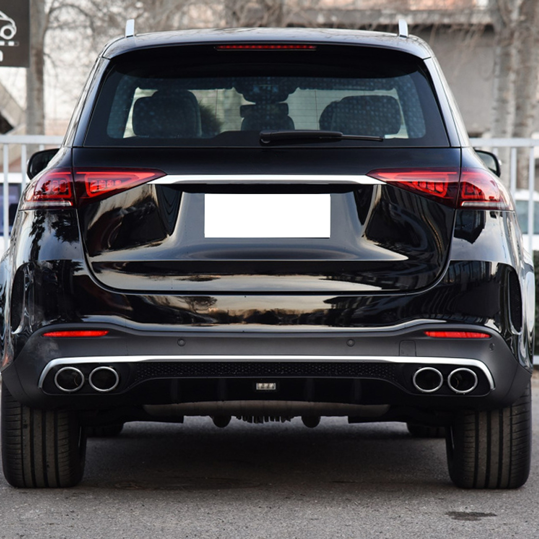 AMP-Z Rear Bumper Spoiler Lip For Mercedes Benz GLE Class W167 AMG-Line 2019+