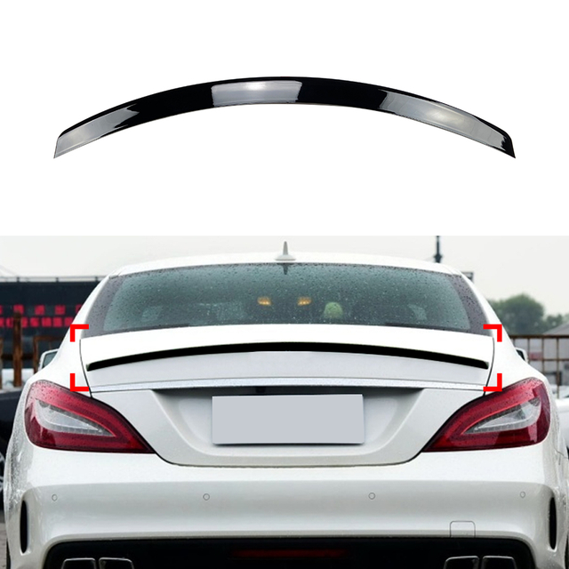 AMP-Z المفسد الجناح الخلفي لـ Mercedes Benz cls class C218 2011-2017