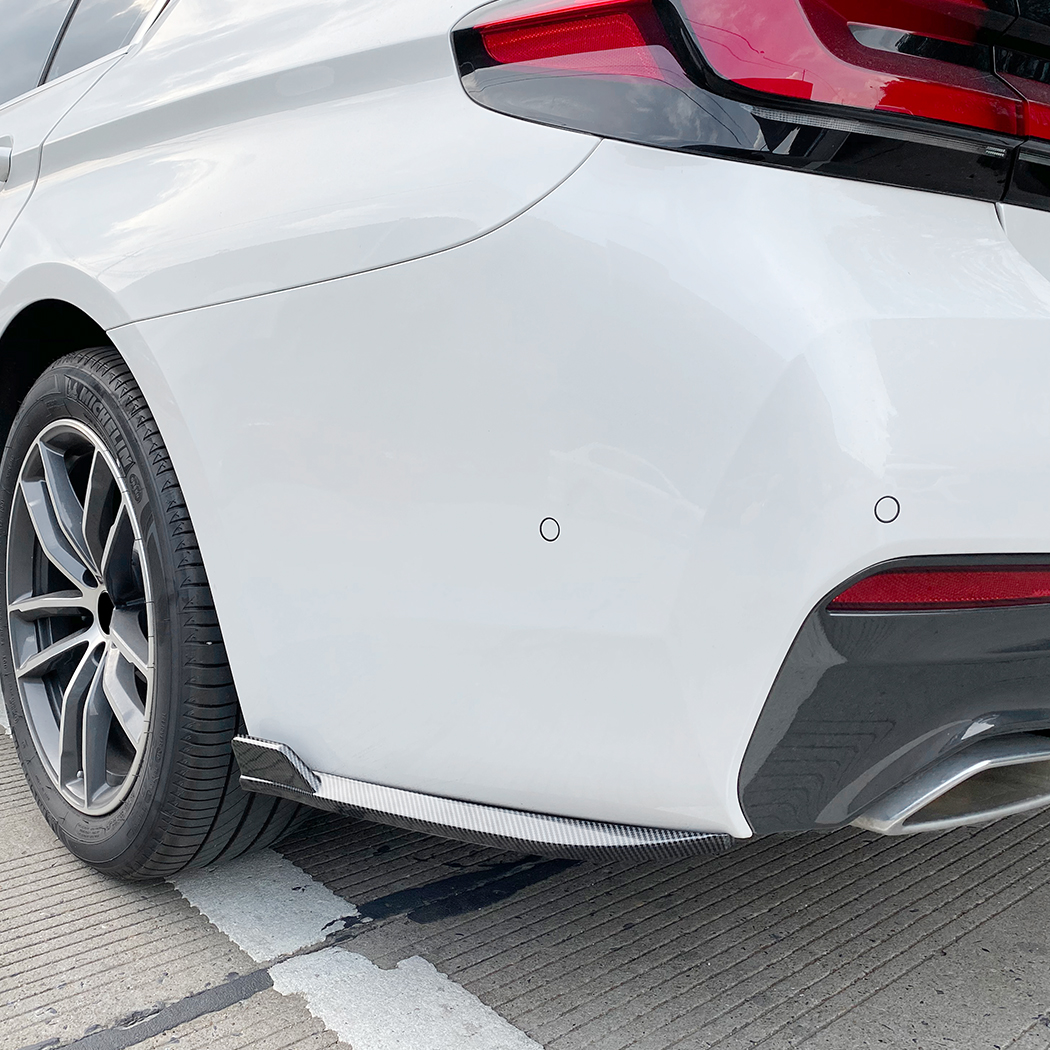 AMP-Z Rear Side Splitter Sticker For BMW 5 Series G30 M-Tech 2017-2023