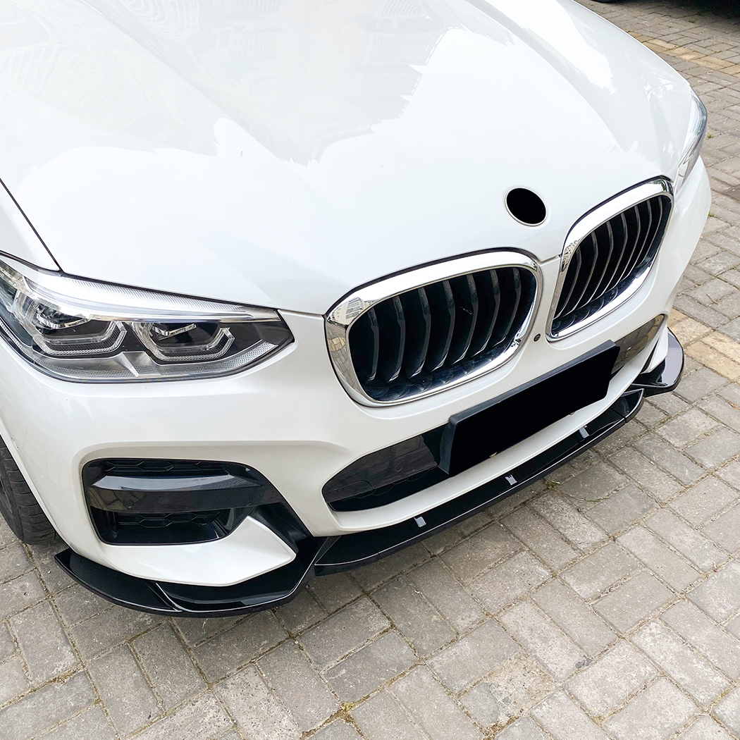 AMP-Z Front Bumper Lip Spiltter For BMW X3 G01 X4 G02 2018-2021