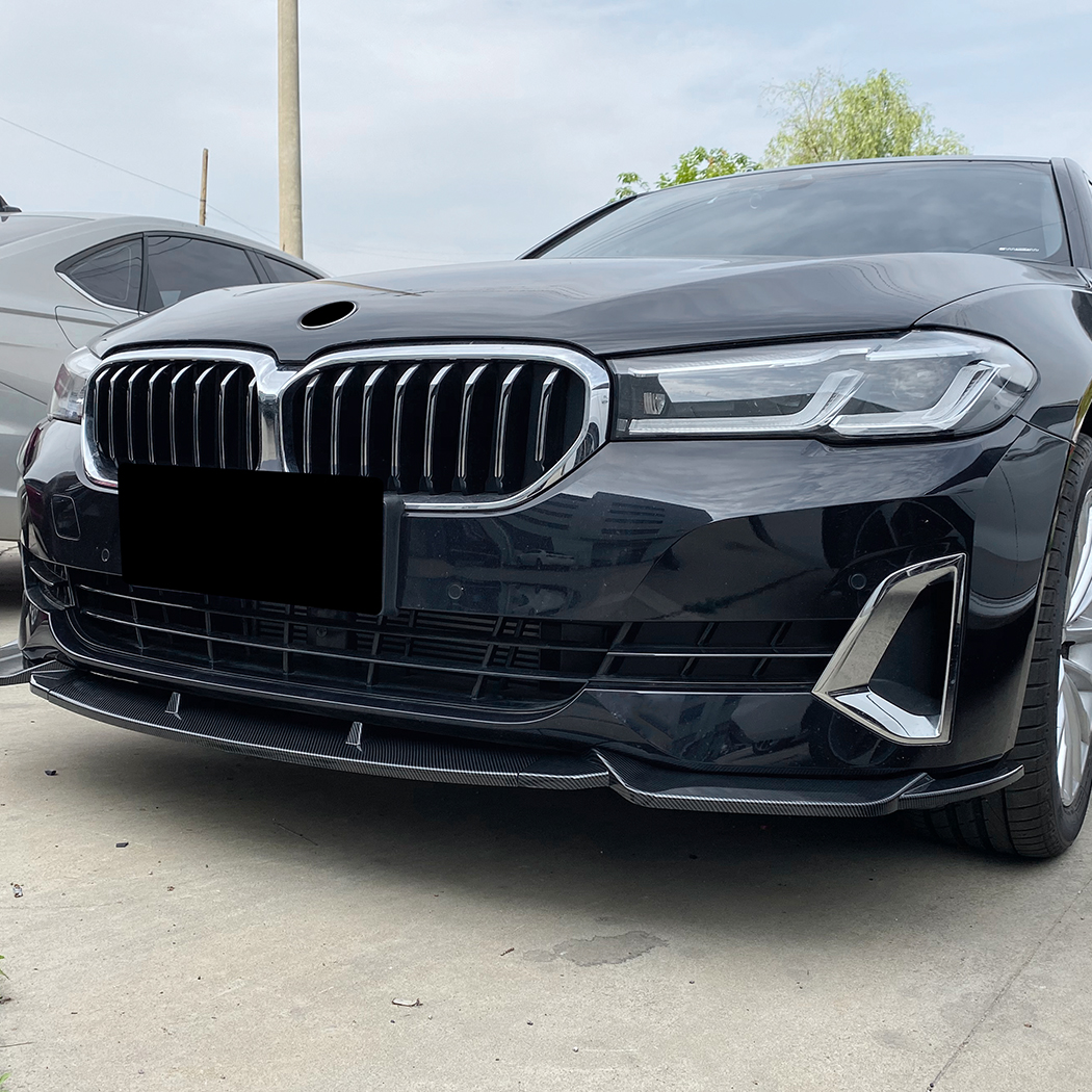AMP-Z Front Bumper Lip Spiltter For BMW 5 Series G30 G31 LCI 2021-2023