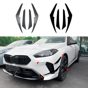 AMP-Z Front Bumper Fins Spoiler Canards For BMW 1 Series F70 2 Series F74 M Sport 2024+