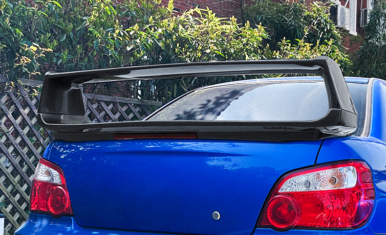 AMP-Z Rear Roof Wing Spoiler For Subaru Impreza WRX STI 2005-2006