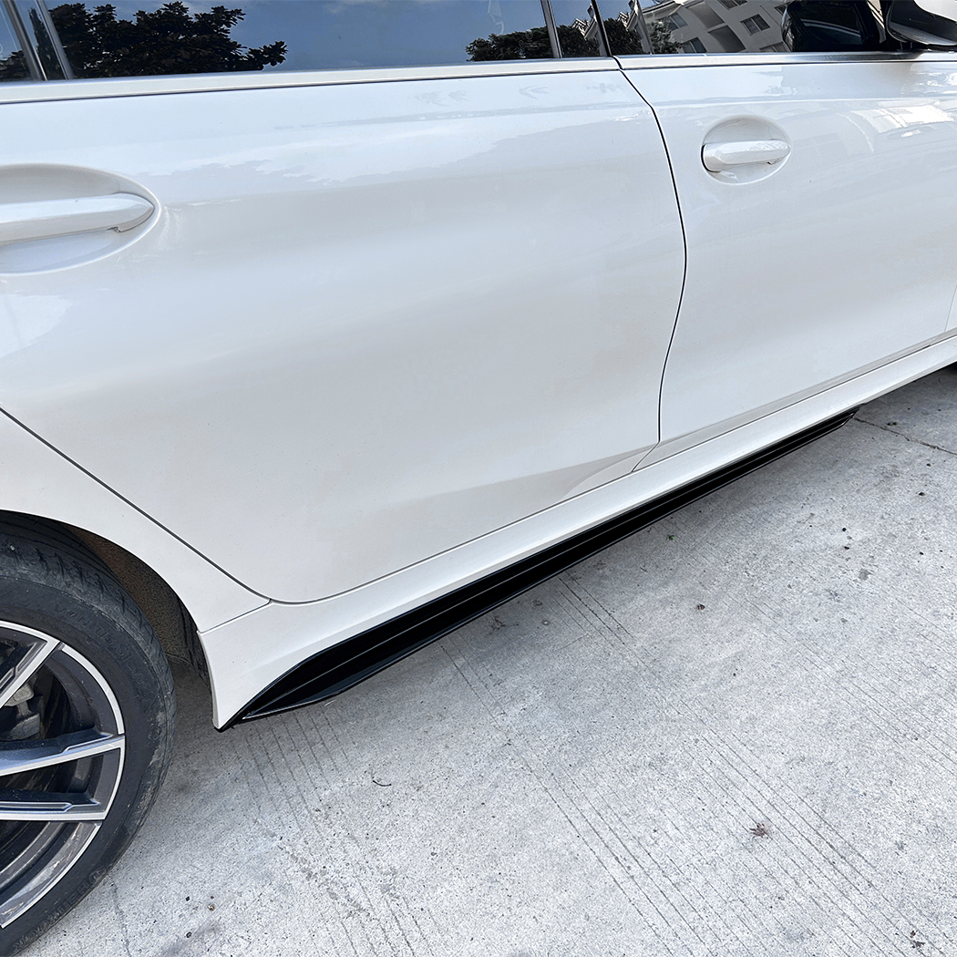 AMP-Z Side Skirt Rocker Panel Splitter Lip For BMW 3 Series G20 M Sport 2019+