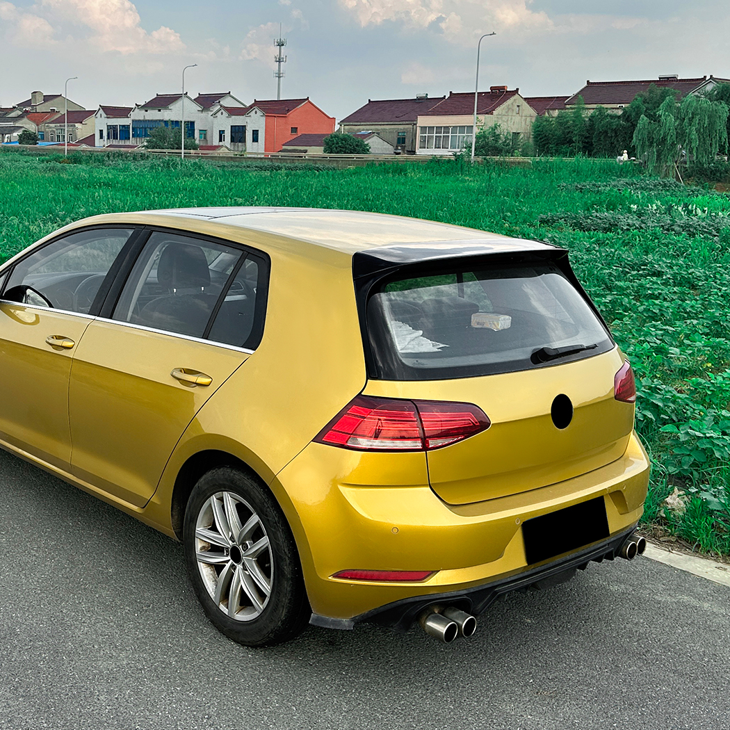 Spoiler de asa do teto traseiro AMP-Z para VW Volkswagen Golf MK7 7,5 gti r 2013-2019