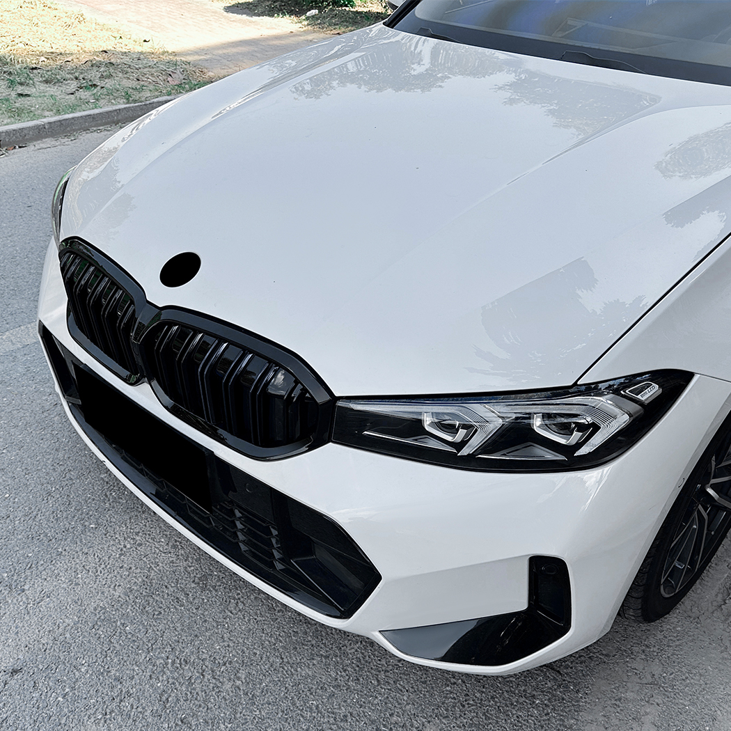 AMP-Z Front Bumper Grille Grill Black For BMW 3 Series G20 LCI 2023+