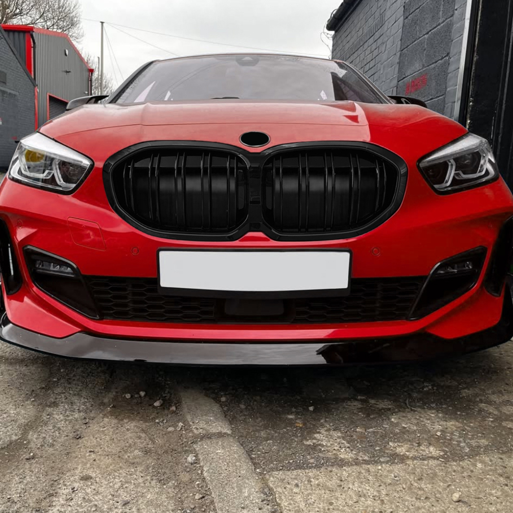 AMP-Z Front Bumper Grille Grill For BMW 1 Series F40 2019-2024