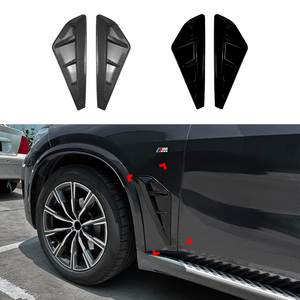 AMP-Z Fender Cover Trim Scoop Sticker For BMW X5 G05 Pre-Facelift M Sport 2019-2022