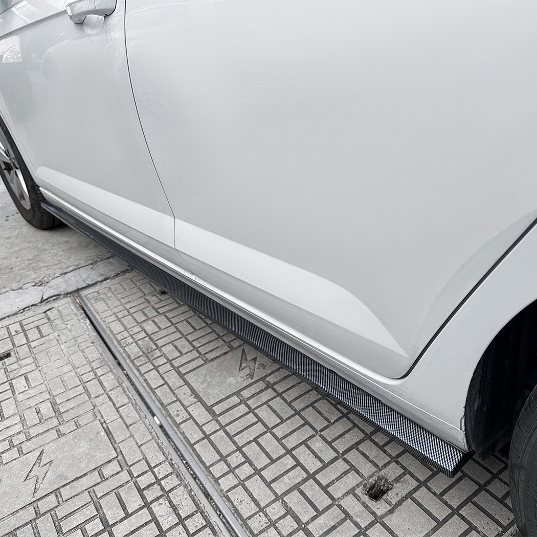 AMP-Z Side Skirt Rocker Panel Splitter Lip For VW Volkswagen Polo MK6 Standard 2018+