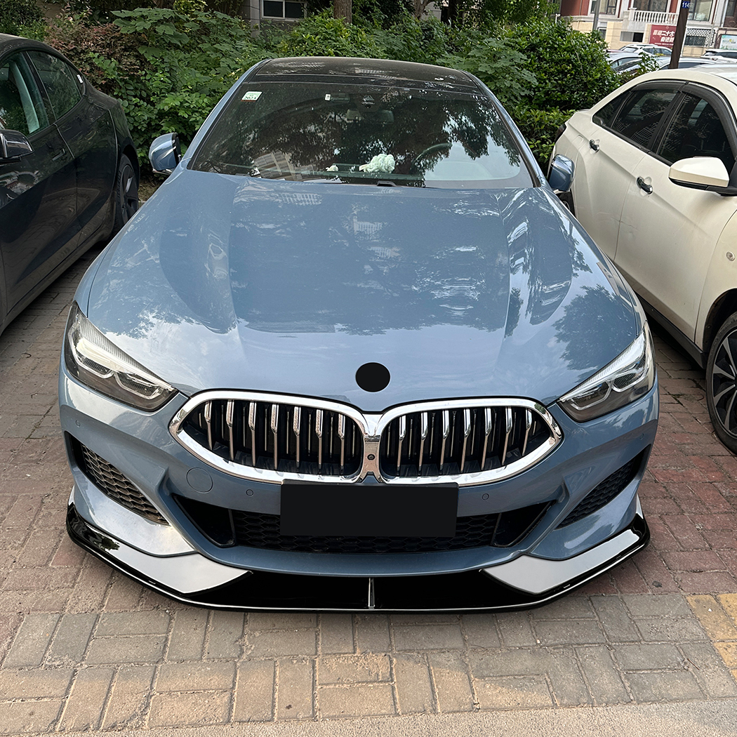 AMP-Z Front Bumper Lip Spiltter For BMW 8 Series G14 G15 G16 M Sport 2019+