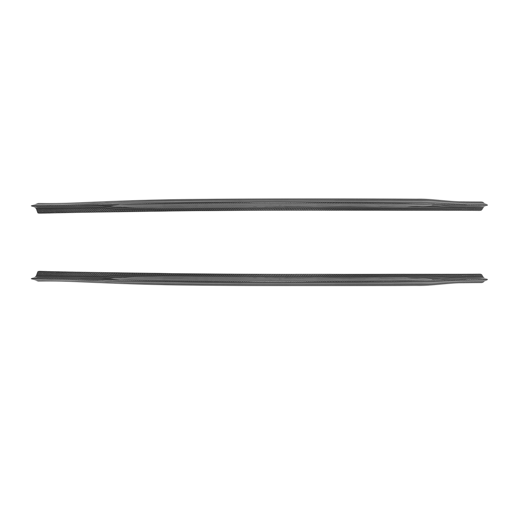 AMP-Z Side Skirt Rocker Panel Splitter Lip For VW Volkswagen Golf MK8 8.5 GTI Rline 2020+