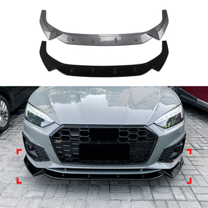 AMP-Z Front Bumper Lip Spiltter For Audi A5 F5 Facelift Sline 2021-2024