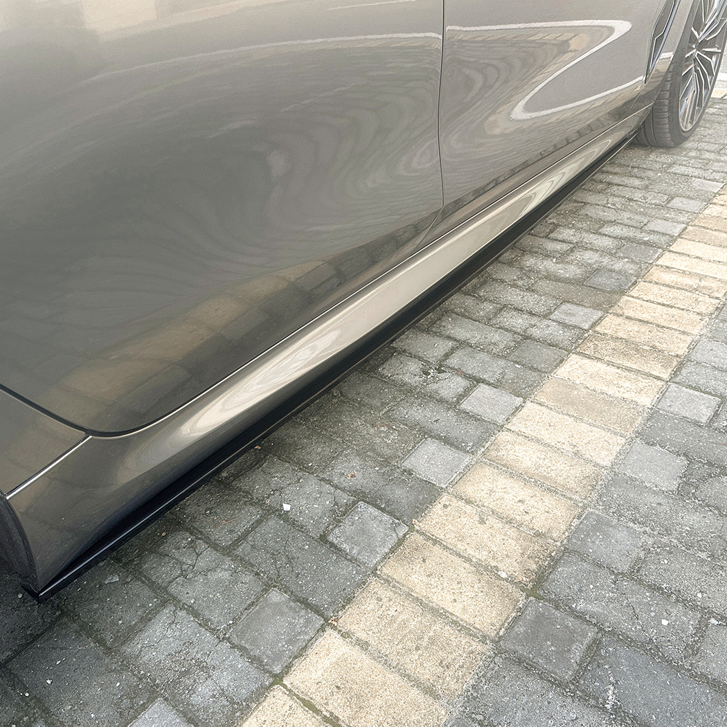 AMP-Z Side Skirt Rocker Panel Splitter Lip For BMW 8 Series G16 Gran Coupe M Sport 2019+
