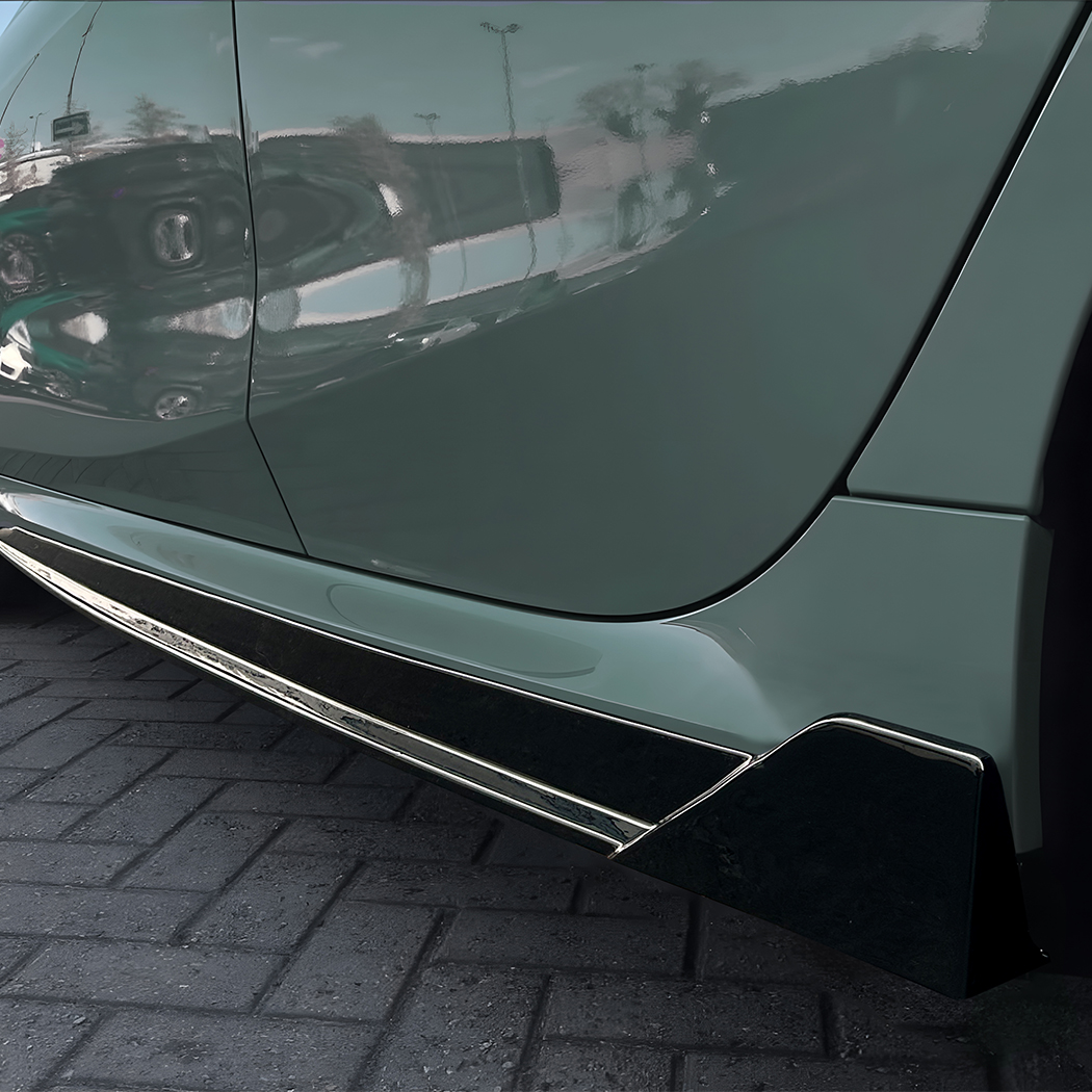 AMP-Z Side Skirt Rocker Panel Splitter Lip For BMW 1 Series F70 M Sport 2025+