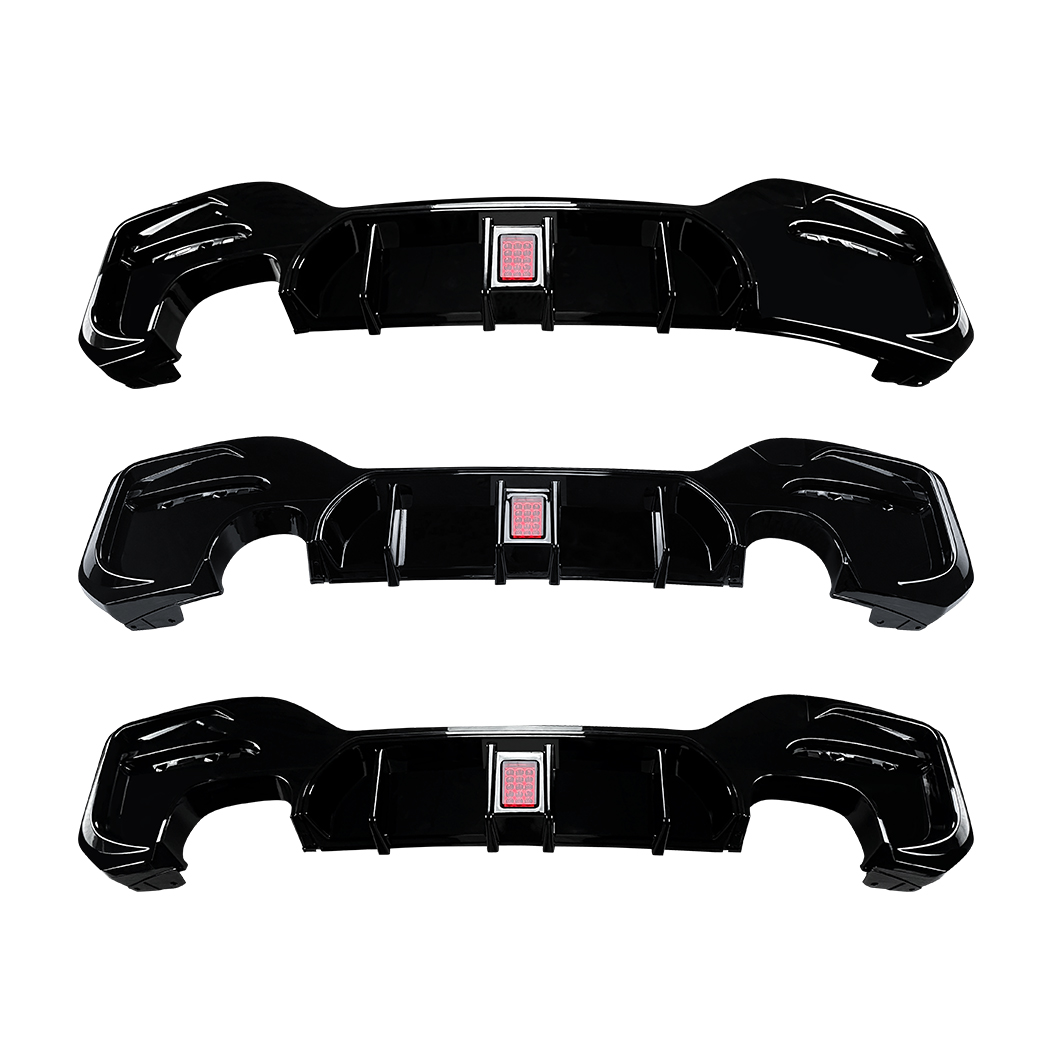 AMP-Z Rear Bumper Spoiler Lip For BMW 1 Series F20 F21 LCI M Sport 2015-2019