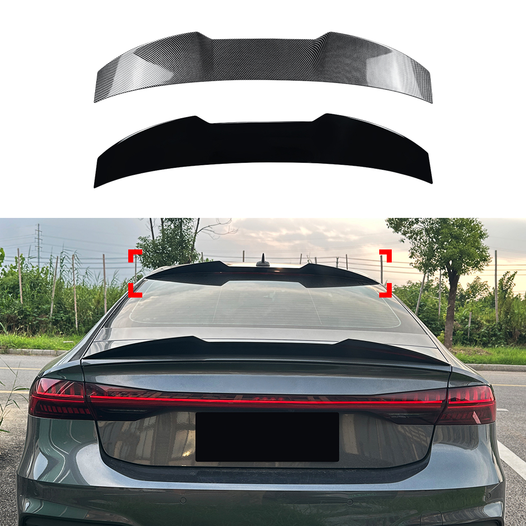 AMP-Z Rear Roof Wing Spoiler For Audi A7 S7 C8 2019+