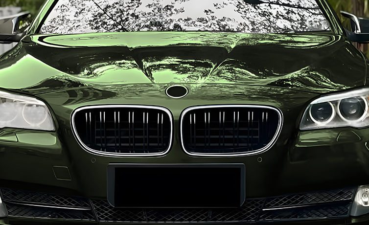 AMP-Z Front Bumper Grille Grill Black For BMW 5 Series F10 F11 2011-2017