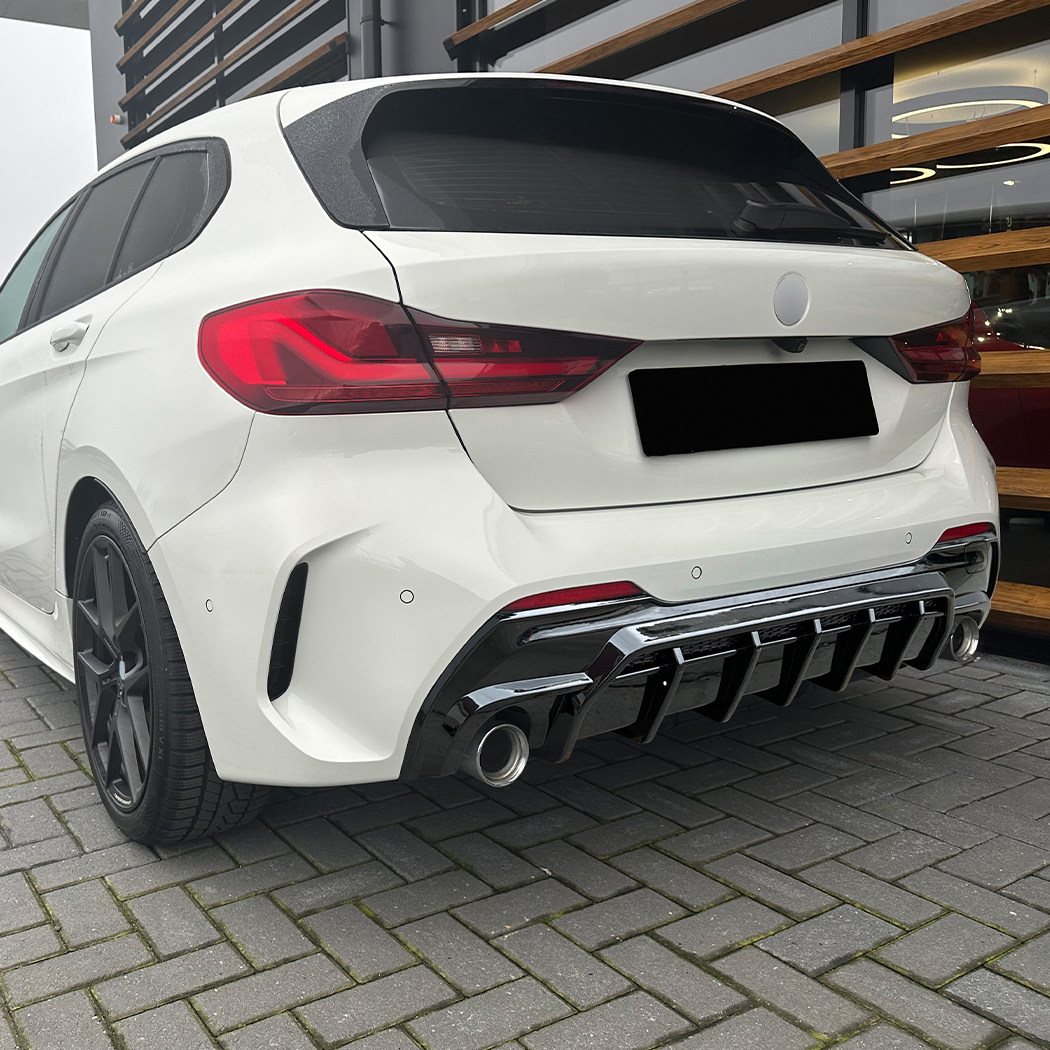 AMP-Z Rear Bumper Spoiler Lip For BMW 1 Series F40 M Sport 2019-2024