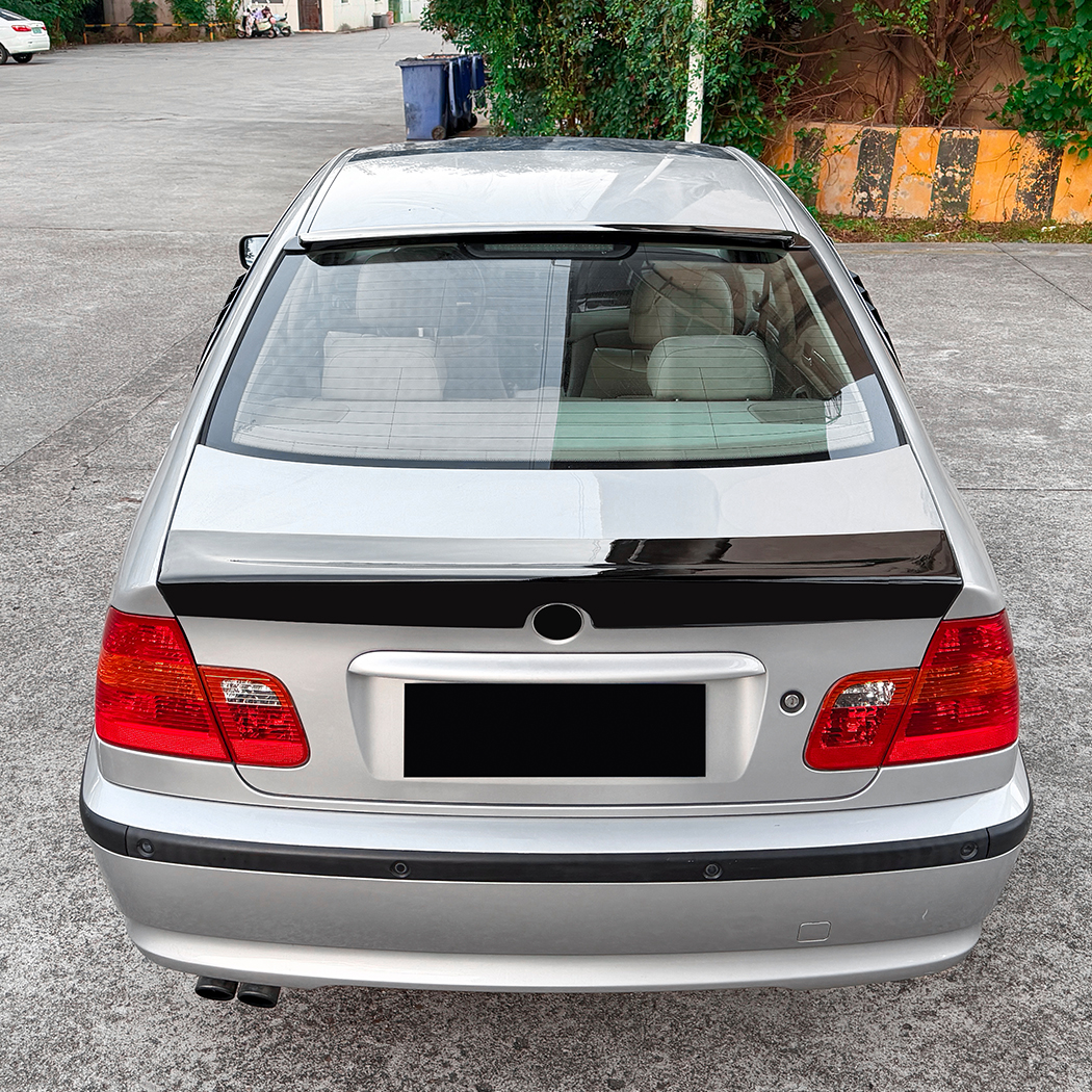 AMP-Z Rear Wing Spoiler For BMW 3 Series E46 4-Doors 1998-2004