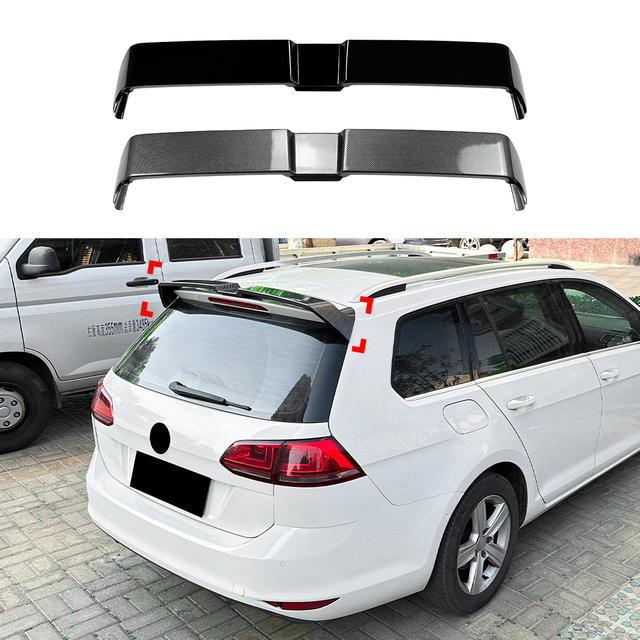 AMP-Z Rear Roof Wing Spoiler For VW Volkswagen Golf MK7 7