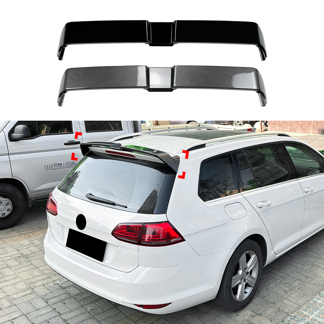 AMP-Z Rear Roof Wing Spoiler For VW Volkswagen Golf MK7 7.5 Variant 2013-2019