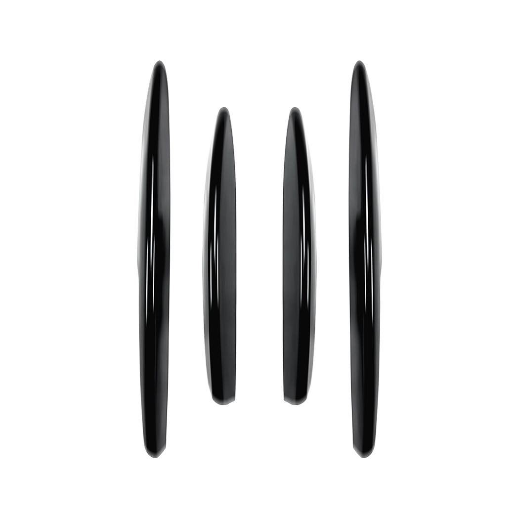 AMP-Z Front Bumper Fins Spoiler Canards For Mercedes Benz E Class W214 2024+
