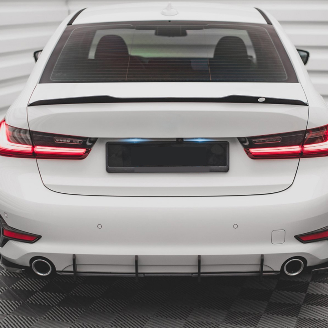 AMP-Z Rear Bumper Spoiler Diffuser Valance Lip For BMW 3 Series G20 2019-2022