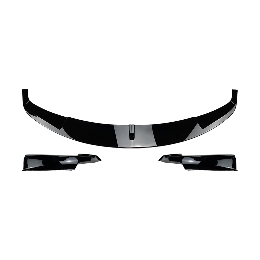 AMP-Z Front Bumper Lip Spiltter Front Side Splitter Sticker For BMW 3 Series F30 F31 M Pack 2013-2019