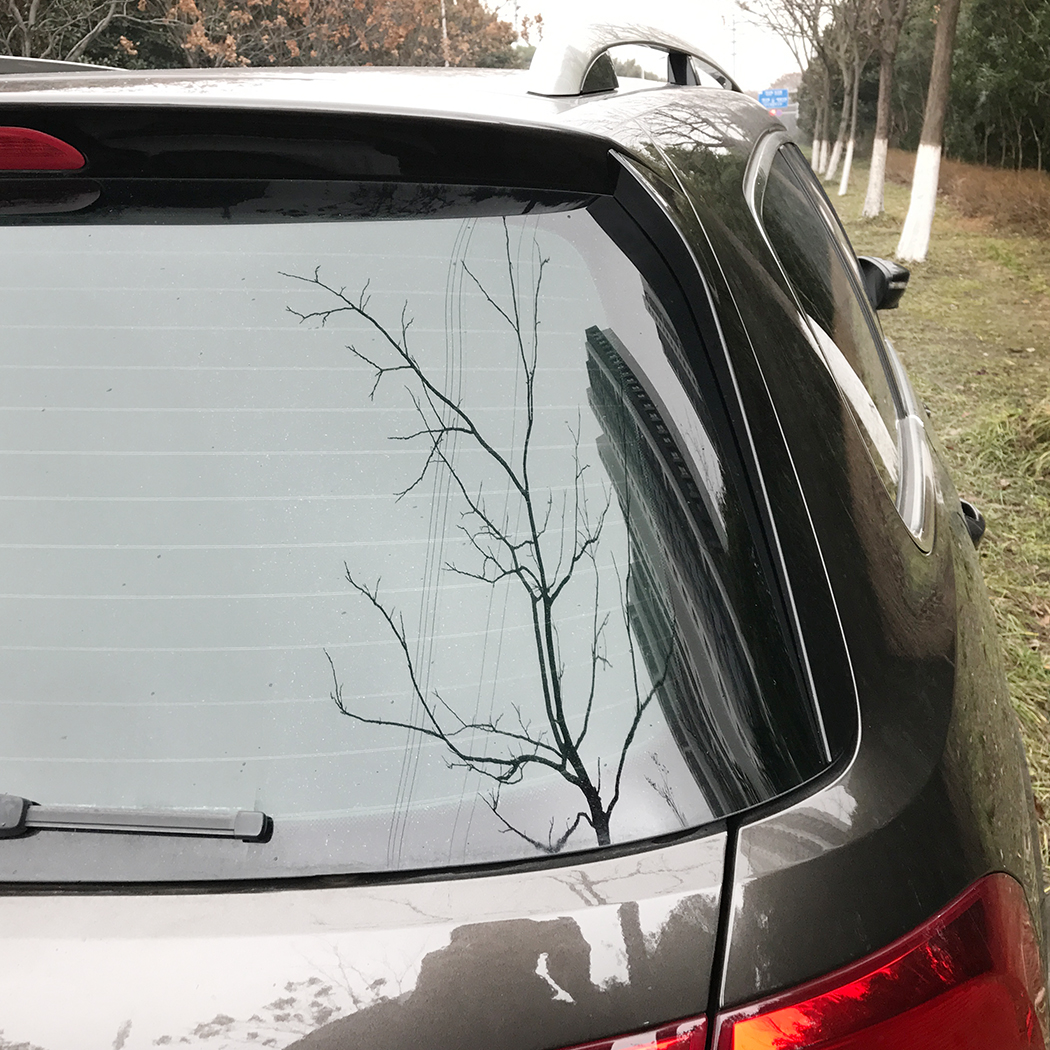 AMP-Z Rear Roof Wing Side Spoiler For VW Volkswagen Passat B7 Variant 2011-2015