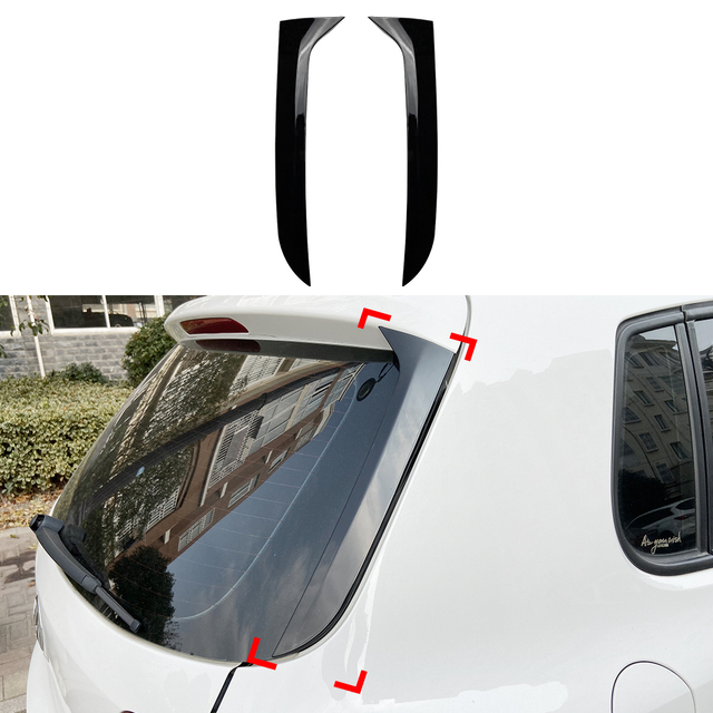 AMP-Z Rear Roof Wing Side Spoiler For VW Volkswagen Tiguan MK1 2007-2016