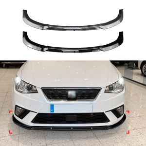 AMP-Z Front Bumper Lip Spiltter For Seat Ibiza MK5 Standard/FR 2018+