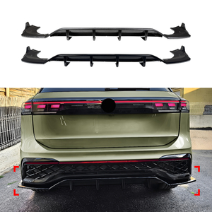 AMP-Z Rear Bumper Spoiler Lip For VW Volkswagen Tiguan MK3 Rline