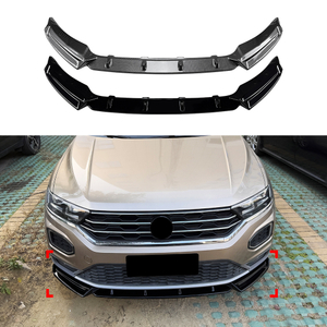 AMP-Z Front Bumper Lip Splitter For VW Volkswagen T-Roc Standard 2018-2022