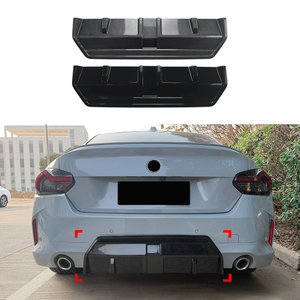 AMP-Z Rear Bumper Spoiler Lip For BMW 2 Series Coupe G42 M Sport 2022+