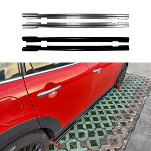 AMP-Z Side Skirt Rocker Panel Splitter Lip For BMW Mini Cooper F55 4-Doors Standard 2014-2024