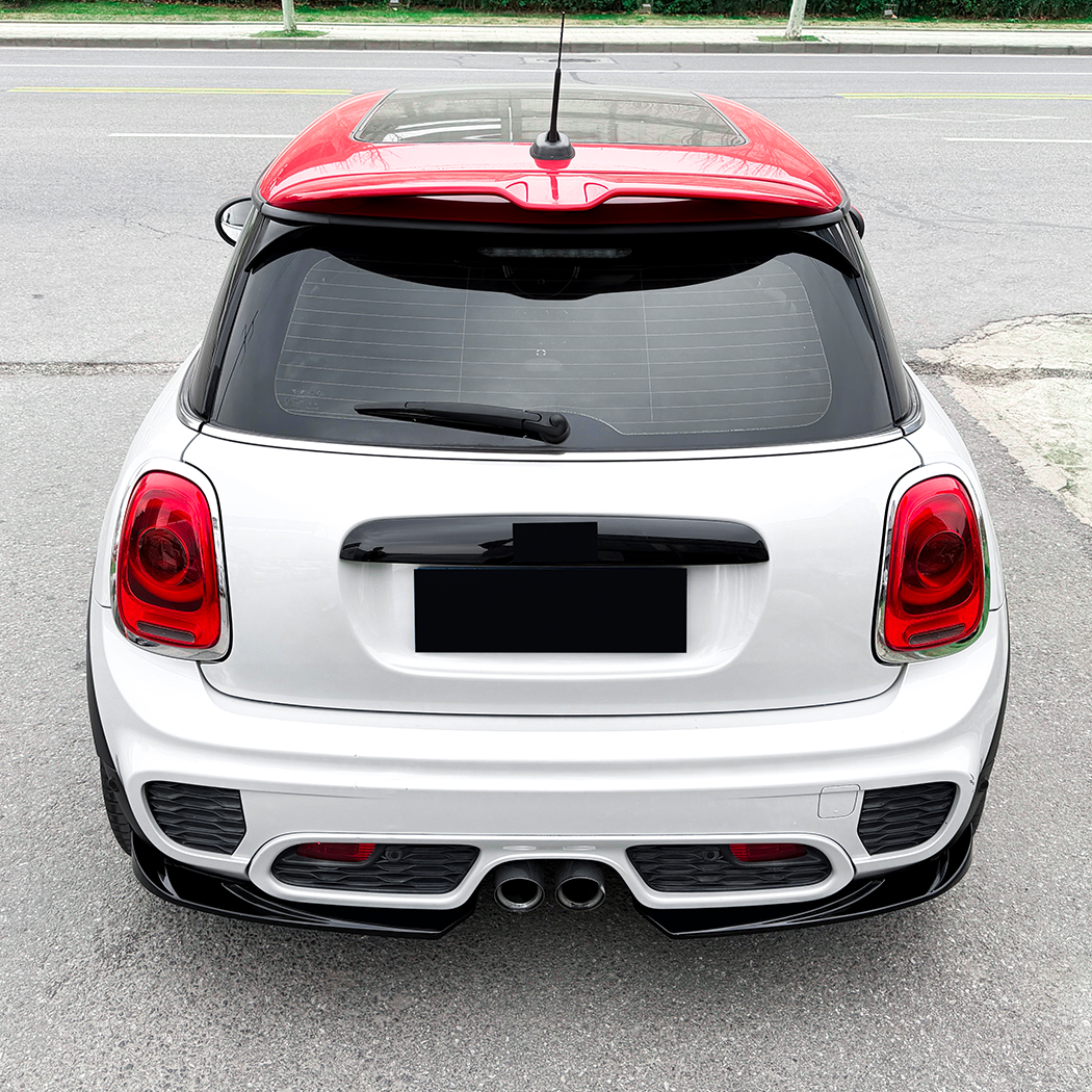 AMP-Z Rear Bumper Spoiler Lip For BMW Mini Cooper F55 F56 F57 JCW Pre-Facelift 2014-2021