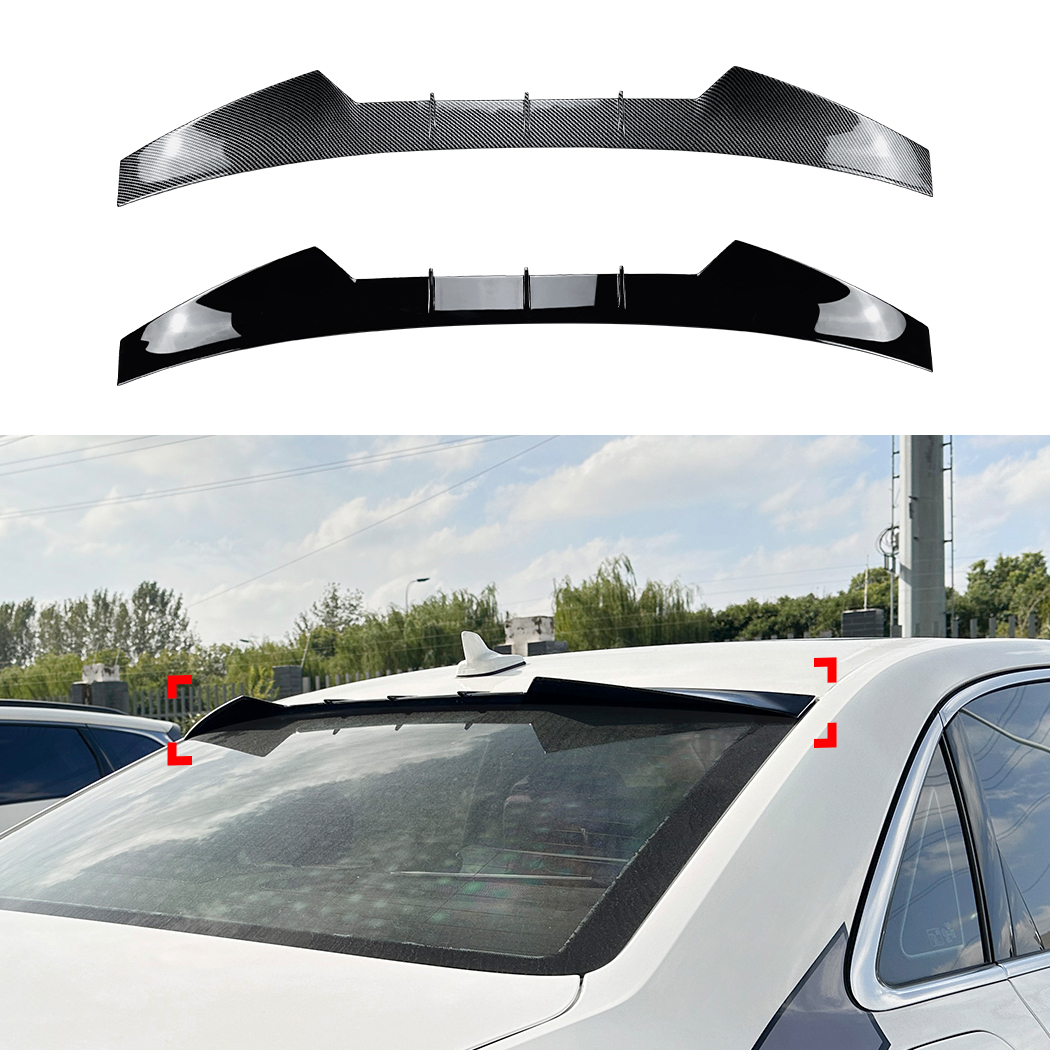 AMP-Z Rear Roof Wing Spoiler For Audi A4 S4 B9 2017-2024