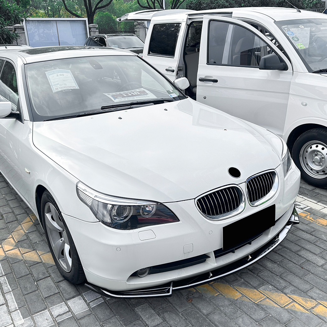 AMP-Z Front Bumper Lip Spiltter For BMW 5 Series E60 E61 2004-2007