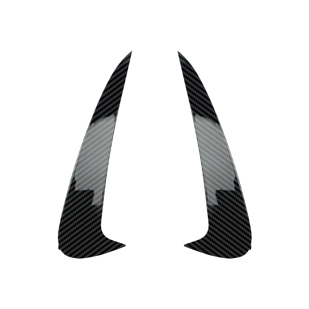 AMP-Z Rear Bumper Fins Spoiler Canards For Mercedes Benz C Class S205 2015-2021