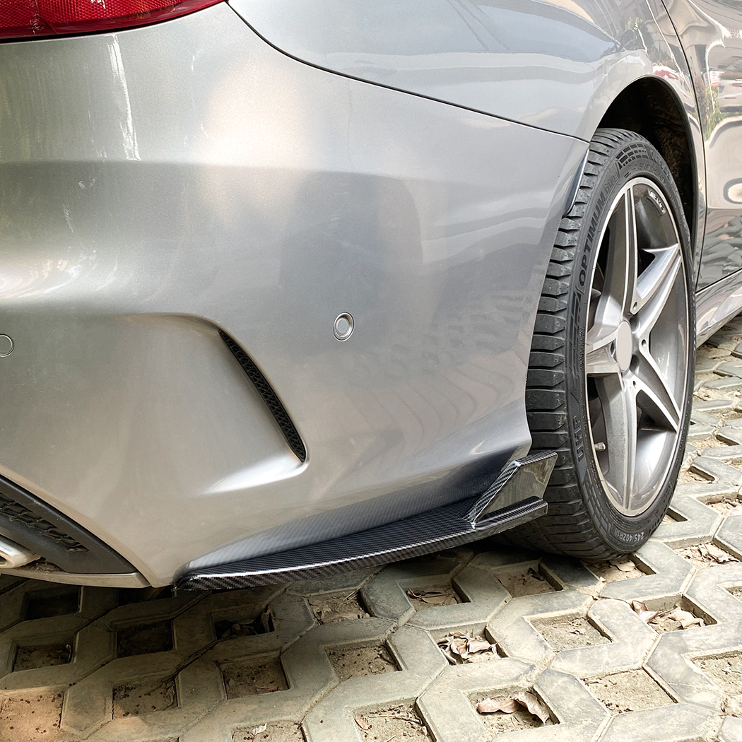 AMP-Z Rear Side Splitter Sticker For Mercedes Benz S205 2015-2021