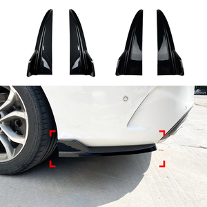 AMP-Z Rear Side Splitter Sticker For Mercedes Benz W205 Sedan 2015-2021